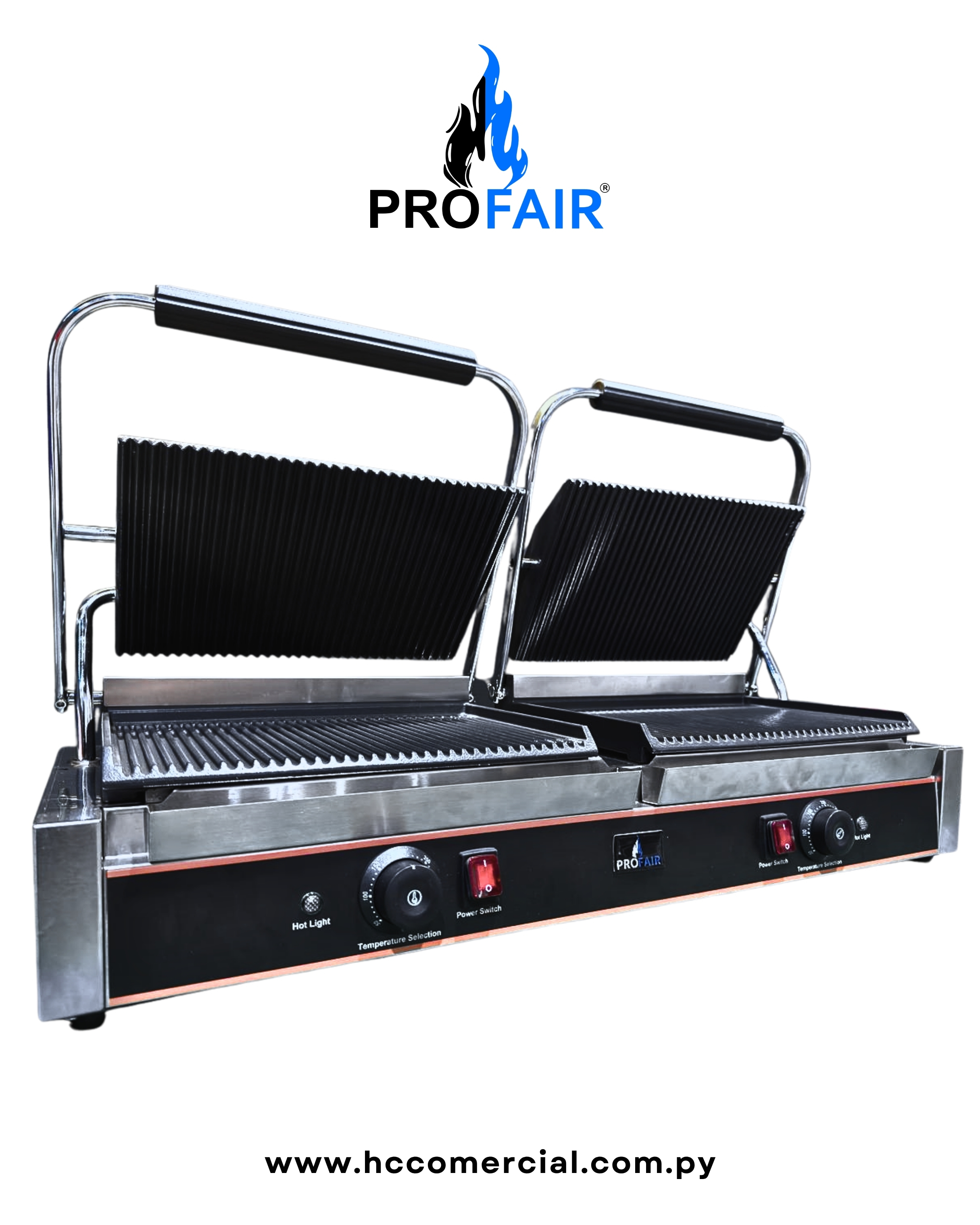 SANDWICHERA GRILL INDUSTRIAL PROFAIR HEG813E