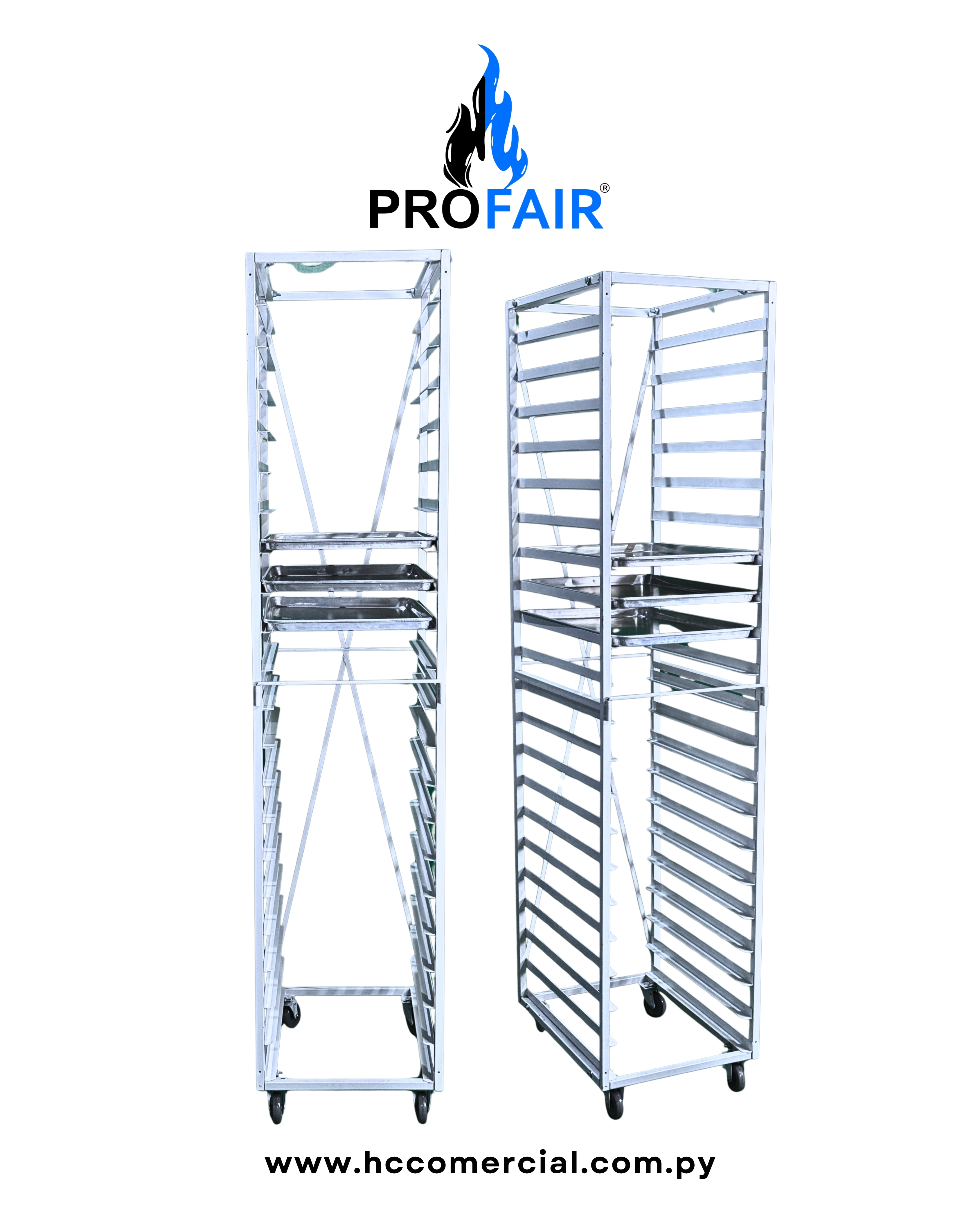 CARRO ABIERTO PROFAIR P/20B 60X40