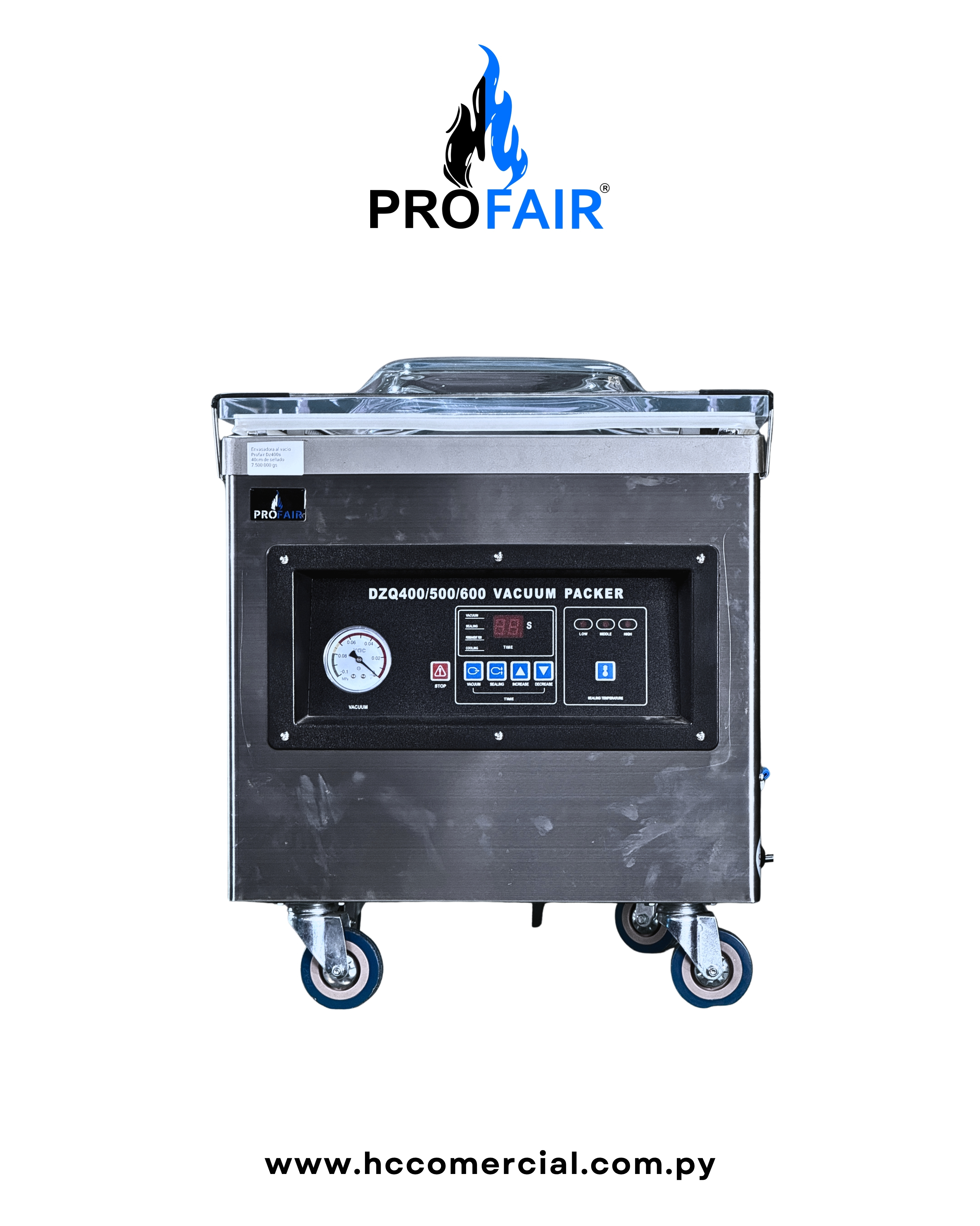 ENVASADORA AL VACIO PROFAIR DZ400T