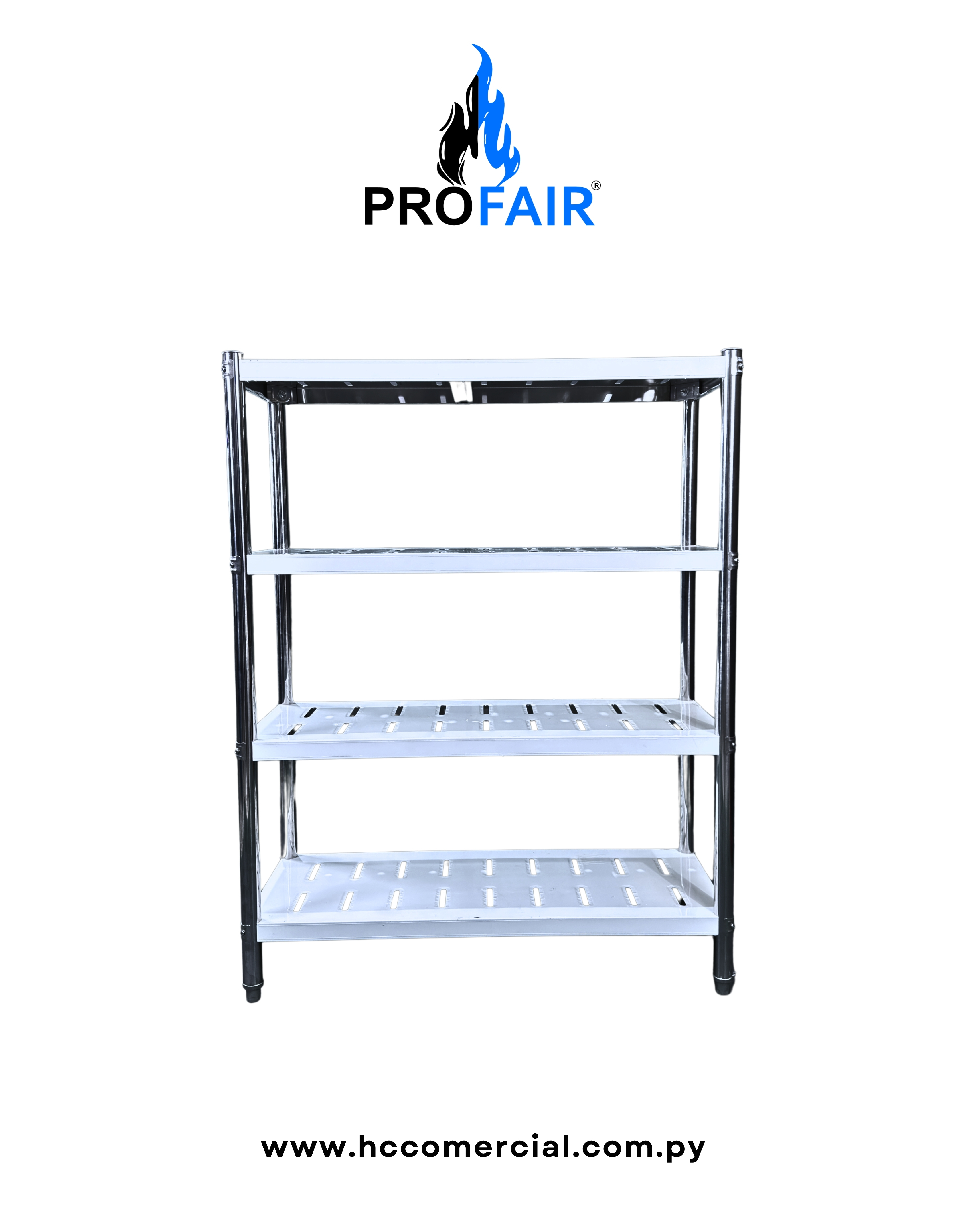 ESTANTE INOXIDABLE PROFAIR 120 CM H7